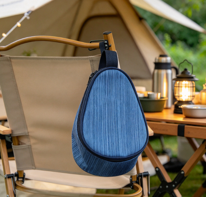 Large-Capacity Portable Camping Tableware Organizer - Image 2